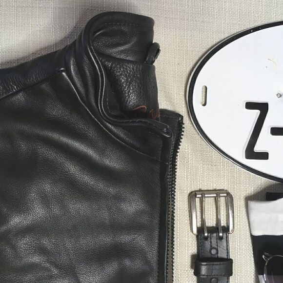 Rogue Leather REILLY OLMES Moto Racer Jacket - Picture 5 of 8